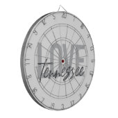 Modern, eenvoudig, chic, urban design Love Tenness Dartbord (Voorkant Links)