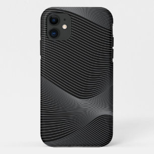 Modern, eenvoudig, cool, abstract golfpatroon Case-Mate iPhone case