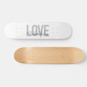 Modern, eenvoudig, cool, design Love Philadelphia Persoonlijk Skateboard (Horizontaal)