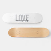 Modern, eenvoudig, cool design of Love Indianapoli Persoonlijk Skateboard (Horizontaal)