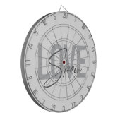 Modern, eenvoudig, cool, strak design Love Spain Dartbord (Voorkant Links)
