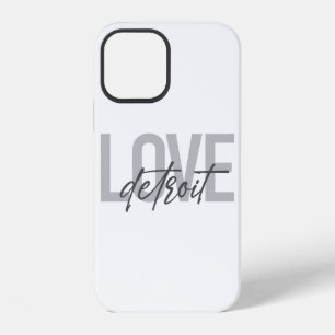 Modern, eenvoudig, cool, urbane vormgeving Love De iPhone 12 Hoesje