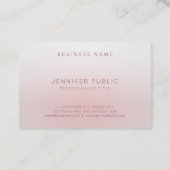 Modern eenvoudig, elegant, minimalistisch ontwerp  visitekaartje (Achterkant)