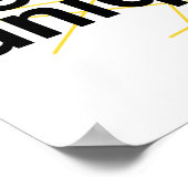 Modern, eenvoudig grafisch ontwerp in de stad van  poster (Hoek)