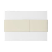 Modern Eenvoudig Groen Verlaat de Bruiloft van Nam Uitnodigingen Wikkel (Achterkant Voorbeeld)