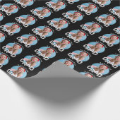 Modern Eenvoudig High School Afstudeerder Foto Afs Cadeaupapier (Hoek)