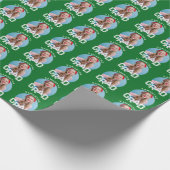 Modern Eenvoudig High School Afstudeerder Foto Afs Cadeaupapier (Hoek)