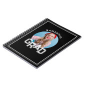 Modern Eenvoudig High School Afstudeerder Foto Afs Notitieboek (Linkerzijde)