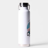 Modern Eenvoudig High School Afstudeerder Foto Afs Waterfles (Voorkant)