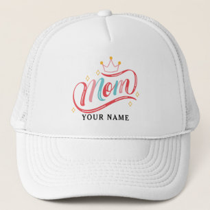 Modern Eenvoudig Ik Hou Van Jou Moeder Trucker Pet