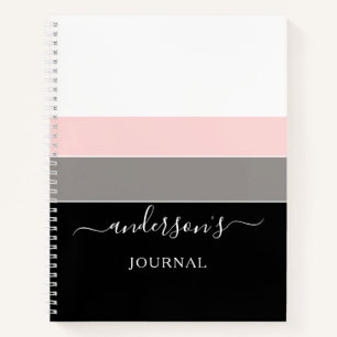 Modern Eenvoudig journaal aanpassen Notitieboek