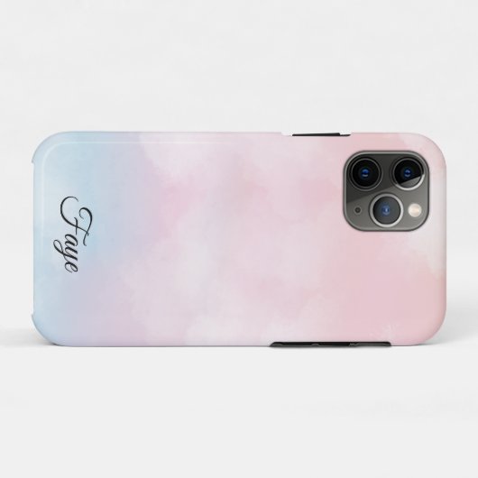 Modern Eenvoudig Kleurrijke regenboog gradiënt gal Case-Mate iPhone Case (Achterkant (horizontaal))
