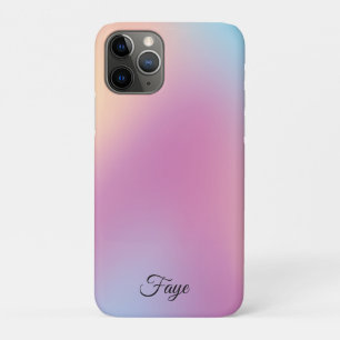 Modern Eenvoudig Kleurrijke regenboog gradiënt gal Case-Mate iPhone Case