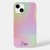 Modern Eenvoudig Kleurrijke regenboog gradiënt gal Case-Mate iPhone Case (Achterkant)