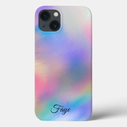 Modern Eenvoudig Kleurrijke regenboog gradiënt gal Case-Mate iPhone Case (Achterkant)