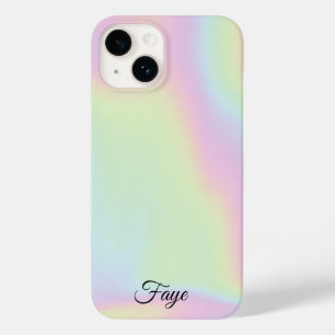 Modern Eenvoudig Kleurrijke regenboog gradiënt gal Case-Mate iPhone 14 Hoesje