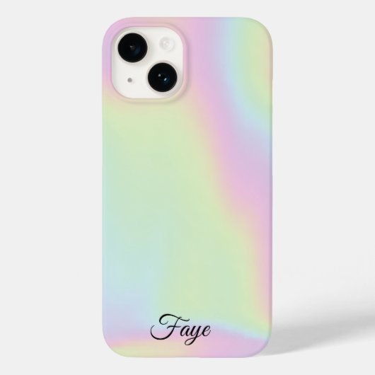 Modern Eenvoudig Kleurrijke regenboog gradiënt gal Case-Mate iPhone Case (Achterkant)