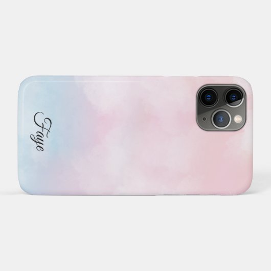 Modern Eenvoudig Kleurrijke regenboog gradiënt gal Case-Mate iPhone Case (Achterkant (horizontaal))