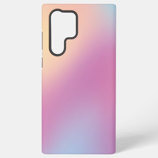 Modern Eenvoudig Kleurrijke regenboog gradiënt gal Samsung Galaxy Hoesje (Achterkant)