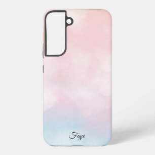 Modern Eenvoudig Kleurrijke regenboog gradiënt gal Samsung Galaxy Hoesje