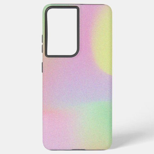 Modern Eenvoudig Kleurrijke regenboog gradiënt gal Samsung Galaxy Hoesje (Achterkant)