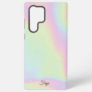 Modern Eenvoudig Kleurrijke regenboog gradiënt gal Samsung Galaxy Hoesje