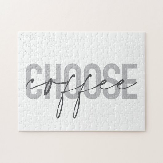 Modern, eenvoudig, koel, stedelijk ontwerp Kies ko Legpuzzel (Horizontaal)