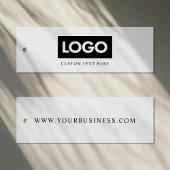 Modern Eenvoudig Logo Prijs Label Kleding Hang Lab Mini Visitekaartjes