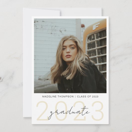 Modern eenvoudig met 2 fotograaf kaart (Voorkant)