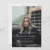 Modern eenvoudig met 2 fotograaf kaart (Achterkant)