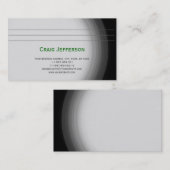 Modern eenvoudig minimaal consultant Visitekaartje (Voorkant / Achterkant)