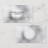 Modern eenvoudig minimaal consultant Visitekaartje (Voorkant / Achterkant)