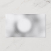 Modern eenvoudig minimaal consultant Visitekaartje (Achterkant)