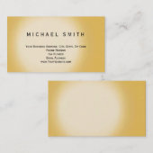 Modern eenvoudig minimalistisch Visitekaartje (Voorkant / Achterkant)