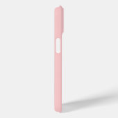Modern eenvoudig monogram roze Case-Mate iPhone case (Achterkant / Rechts)