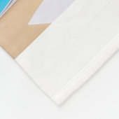 Modern Eenvoudig Oma Hart 8 Fotocollage Custom Fleece Deken (Hoek)