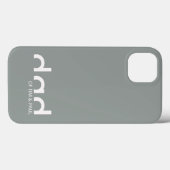 Modern eenvoudig paasontwerp met Kinder kindername Case-Mate iPhone Case (Achterkant (horizontaal))
