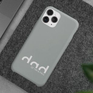 Modern eenvoudig paasontwerp met Kinder kindername Case-Mate iPhone Case