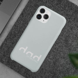 Modern eenvoudig paasontwerp met Kinder kindername Case-Mate iPhone Case