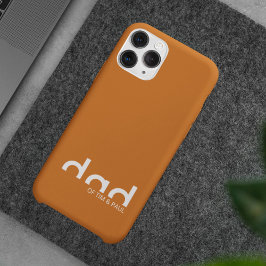 Modern eenvoudig paasontwerp met Kinder kindername Case-Mate iPhone Case