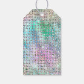 Modern eenvoudig pastel Paarse roze Cadeaulabel (Achterkant)