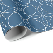 Modern eenvoudig patroon cadeaupapier (Rol Hoek)