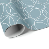 Modern eenvoudig patroon cadeaupapier (Rol Hoek)