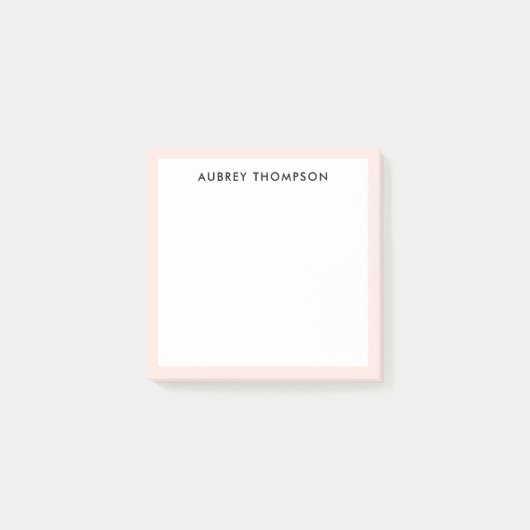 Modern eenvoudig post-it® notes (Voorkant)