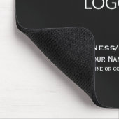 Modern Eenvoudig Professioneel Logo Muismat (Hoek)