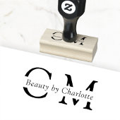 Modern, eenvoudig, professioneel rubberstempel