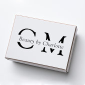 Modern, eenvoudig, professioneel rubberstempel