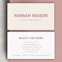 Modern, eenvoudig, professioneel, salon, beige