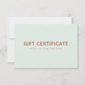 Modern, eenvoudig, professioneel, salon, lichtgroe (Voorkant)