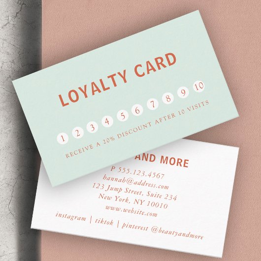 Modern, eenvoudig, professioneel, salon, lichtgroe visitekaartje